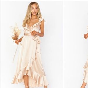 Show me your MuMu Samantha Ruffle Wrap Dress